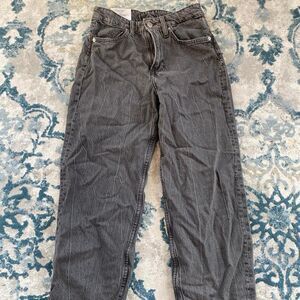 H-m Women's Grey and Black Jeans